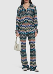 Missoni Chevron Viscose Long Sleeve Shirt