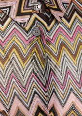 Missoni Chevron Viscose Long Sleeve Shirt