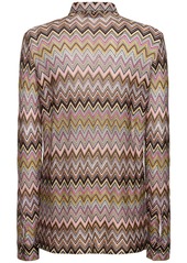 Missoni Chevron Viscose Long Sleeve Shirt