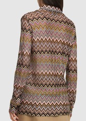 Missoni Chevron Viscose Long Sleeve Shirt