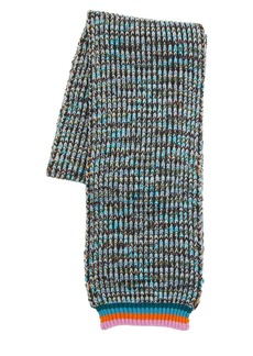 Missoni Cost Inglese Wool Blend Knit Scarf