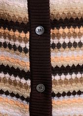 Missoni Cotton Blend Knit Cardigan