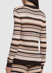 Missoni Cotton Blend Knit Cardigan