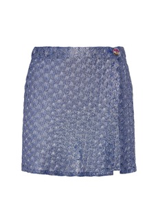 Missoni Crochet Lurex Mini Skirt