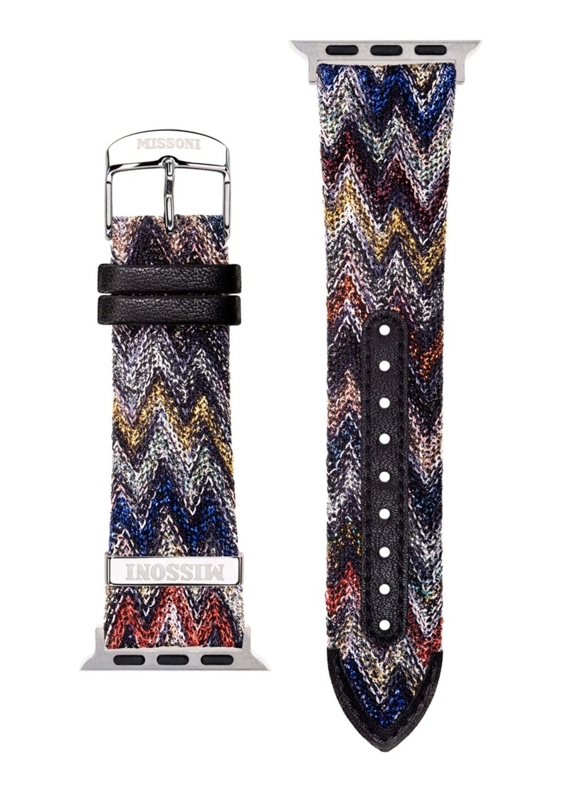 Missoni Fabric Apple Watch Strap