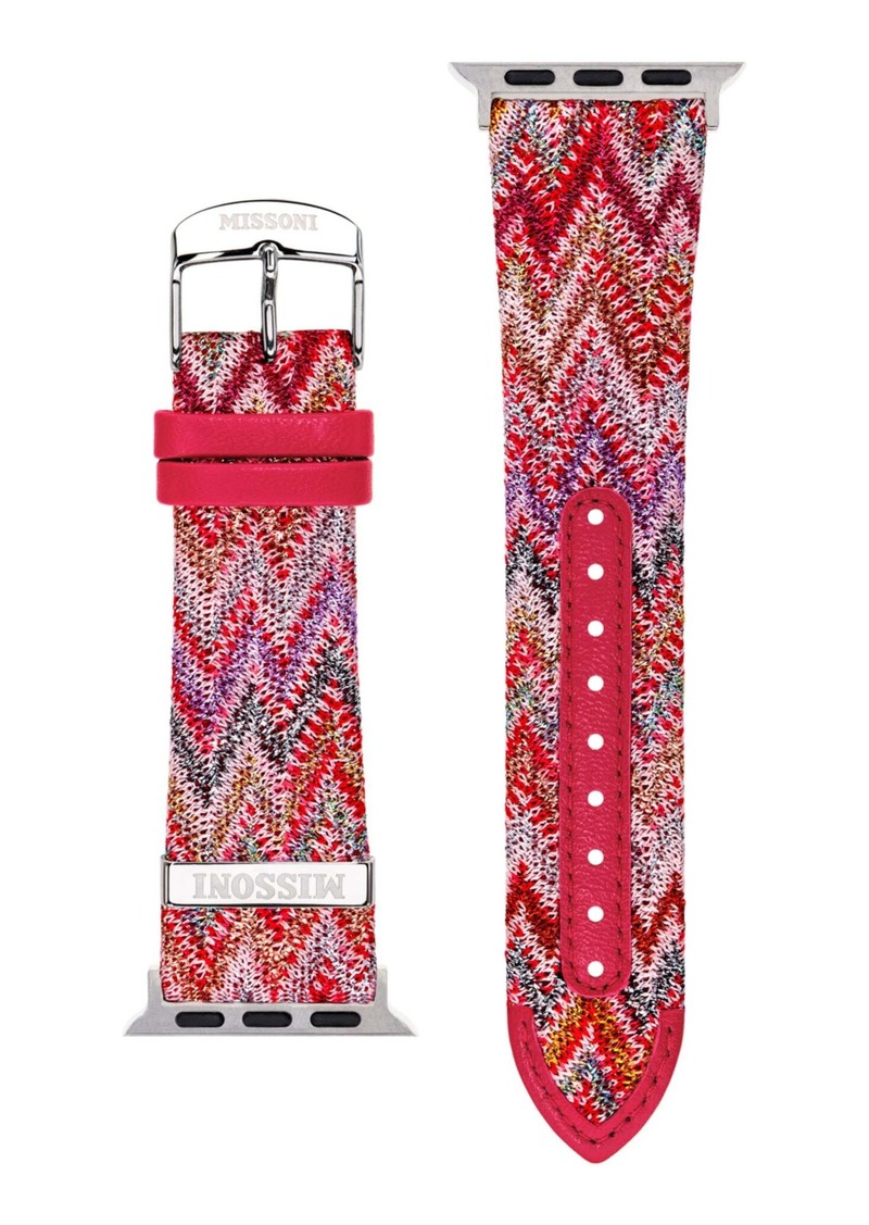 Missoni Fabric Apple Watch Strap