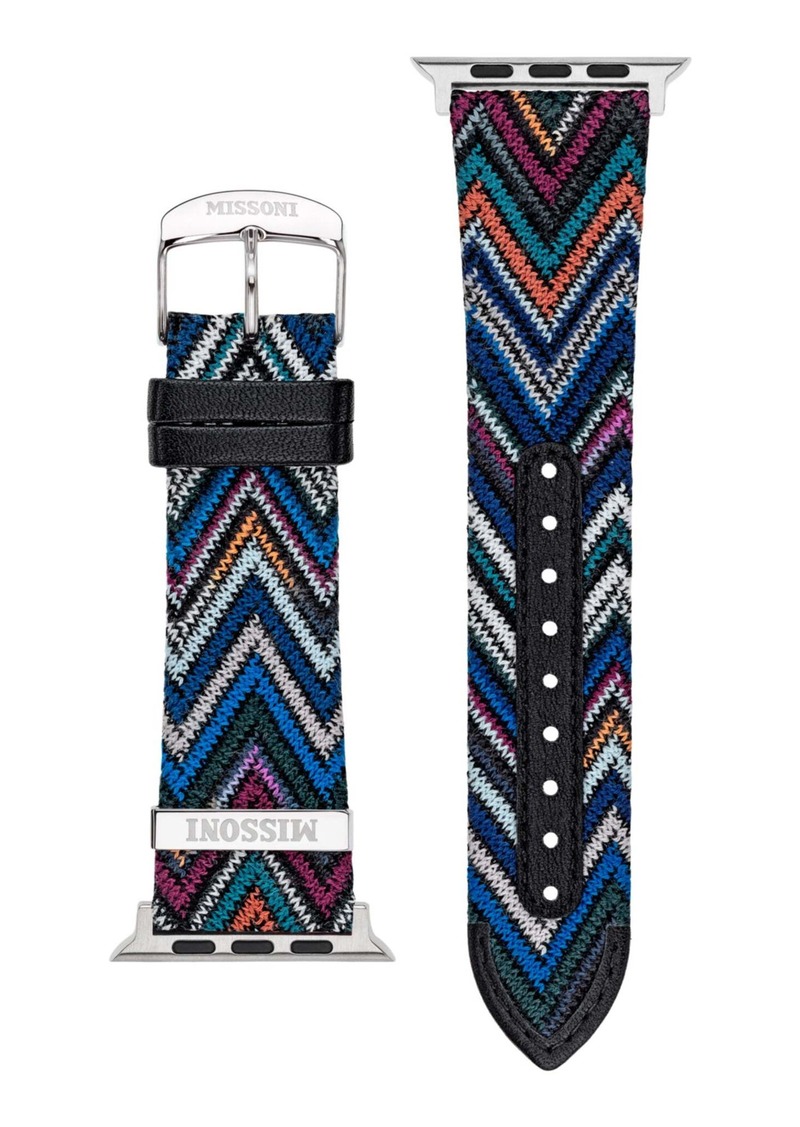 Missoni Fabric Apple Watch Strap