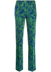 Missoni floral-print glitter trousers