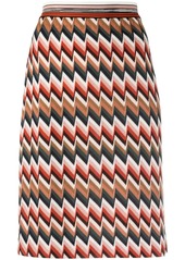Missoni geometric knit pencil skirt