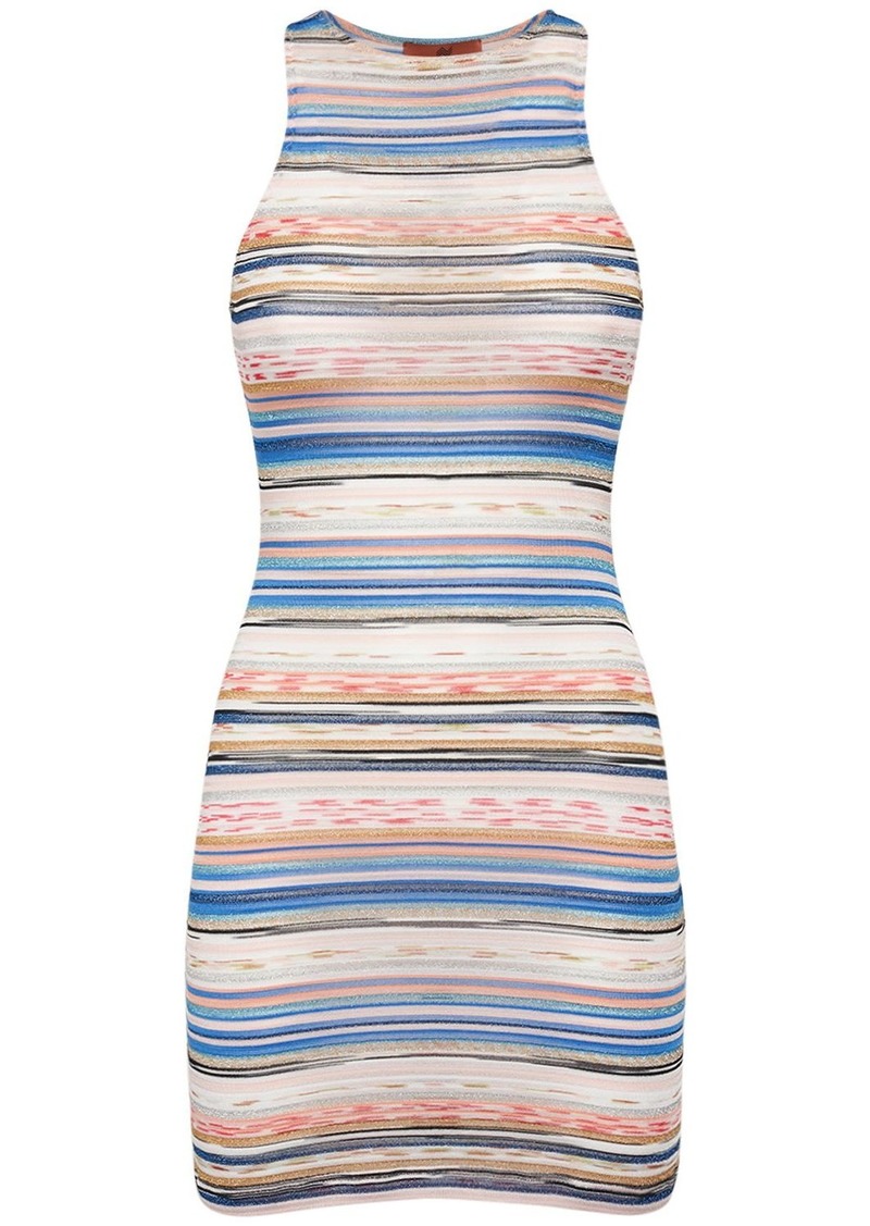 Missoni Knit Lurex Mini Tank Dress