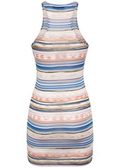 Missoni Knit Lurex Mini Tank Dress