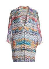 Missoni Knit Mini Cover-Up Dress
