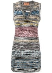 Missoni knitted cashmere sweater-vest dress