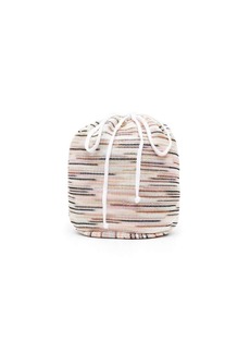 Missoni knitted drawstring bucket bag