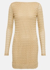 Missoni Lamé knit minidress