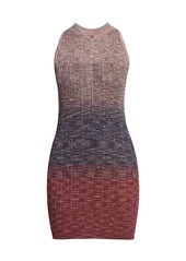 Missoni Lame Sleeveless Knit Mini Dress
