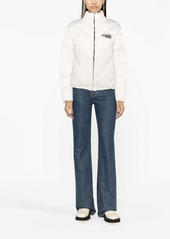 Missoni logo-embroidered quilted puffer jacket