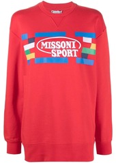 Missoni logo-print cotton sweatshirt