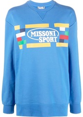 Missoni logo-print cotton sweatshirt