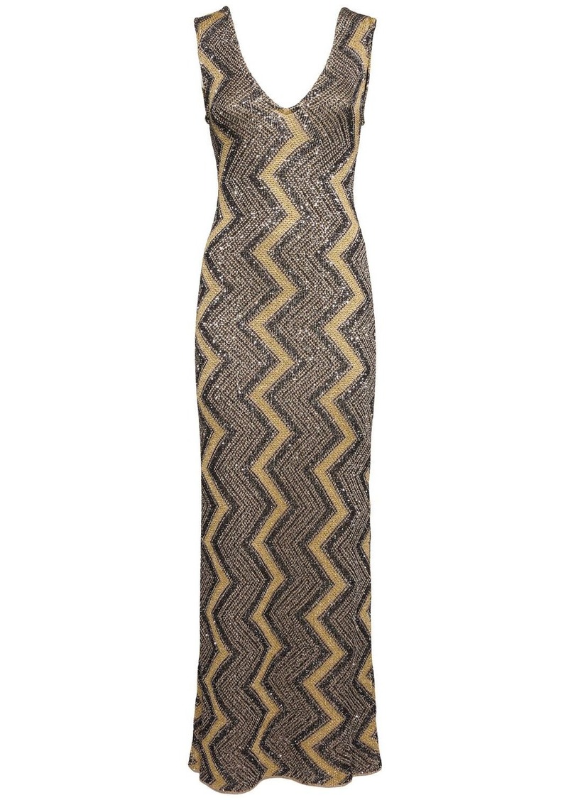 Missoni Lurex Knit Long Dress