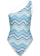 Missoni Lurex Printed One Piece Swimsuit