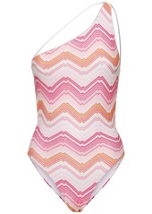 Missoni Lurex Printed One Piece Swimsuit