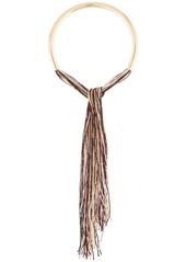Missoni metallic fringed necklace
