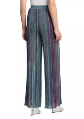 Missoni Metallic Stripe Flared Pants