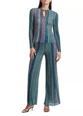 Missoni Metallic Stripe Top