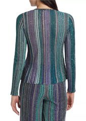 Missoni Metallic Stripe Top