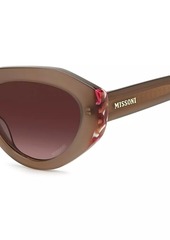 Missoni Mis 0131s Oval Sunglasses