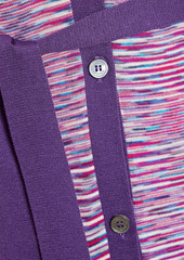 Missoni - Space-dyed silk cardigan - Purple - IT 38