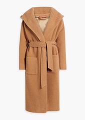 Missoni - Wool-blend bouclé hooded coat - Brown - IT 40
