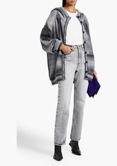 Missoni - Brushed jacquard-knit hooded cardigan - Gray - IT 40