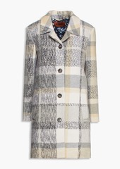 Missoni - Checked wool-blend coat - White - IT 44