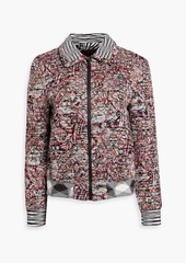 Missoni - Crochet-knit bomber jacket - Multicolor - IT 38