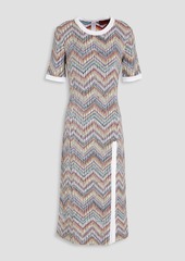 Missoni - Crochet-knit cotton-blend midi dress - White - IT 38