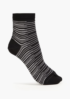 Missoni - Knitted cotton-blend socks - Black - XS
