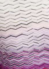 Missoni - Crochet-knit cotton-blend sweater - Purple - IT 40