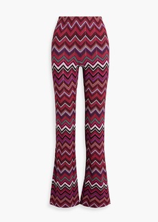 Missoni - Crochet-knit flared pants - Red - IT 38