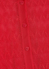 Missoni - Crochet-knit shirt - Red - IT 40