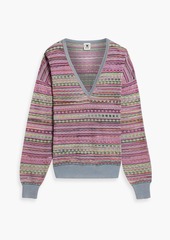 Missoni - Crochet-knit sweater - Purple - M