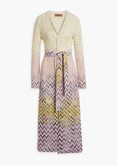 Missoni - Crochet-knit wool-blend cardigan - Neutral - IT 38