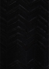 Missoni - Crochet-knit wool-blend dress - Black - IT 38