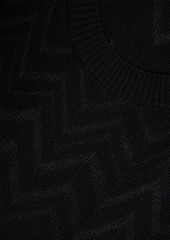 Missoni - Crochet-knit wool-blend maxi dress - Black - IT 36