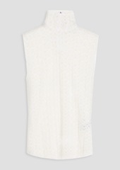 Missoni - Crochet-knit wool-blend turtleneck top - White - IT 38