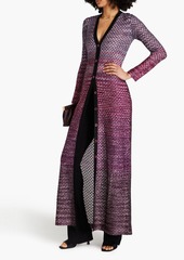 Missoni - Embellished crochet-knit cardigan - Pink - IT 38