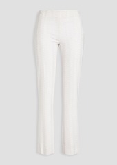 Missoni - Knitted straight-leg pants - White - IT 48