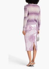 Missoni - Dégradé knitted cardigan - Purple - IT 36