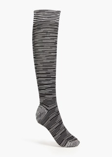Missoni - Space-dyed cotton-blend socks - Black - S